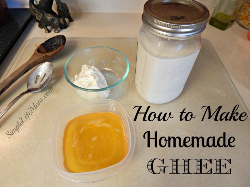 Making your own Ghee at home - Much easier than you think