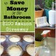 6 Ways to Save Money in the Bathroom