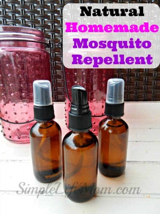 Organic Bug Spray - Mosquito Repellent made with essential oils. All Natural and organic. Ok for spraying on skin. Great for use at BBQs, camping, or in your garden.