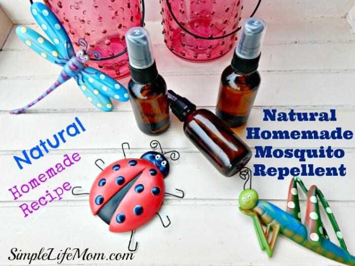 Organic Bug Spray - Mosquito Repellent made with essential oils. All Natural and organic. Ok for spraying on skin. Great for use at BBQs, camping, or in your garden.
