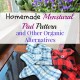Homemade Menstrual Pad Pattern and Organic Alternatives