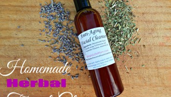 Natural Facial Cleanser an Herbal Face Wash from Simple Life Mom