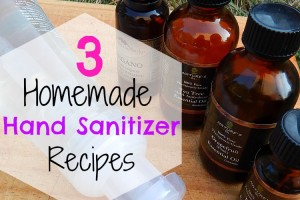3 Homemade Hand Sanitizer Recipes