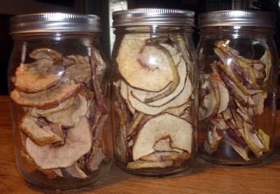 12 Apple Recipes for Fall - Dehydrating Apples