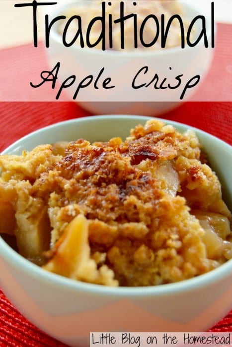 12 Apple Recipes for Fall - Traditional-Apple-Crisp