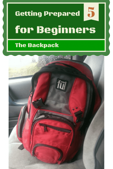 Emergency Preparedness Backpack