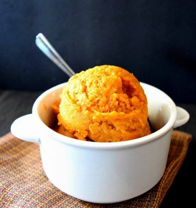 Vegan Pumpkin Ice Cream