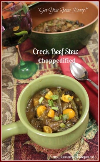 Featured on the Homestead Blog Hop Crock-Beef-Stew-Choppedified