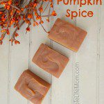 Pumpkin Spice Soap Recipe - great for Thanksgiving gifts - from SimpleLifeMom