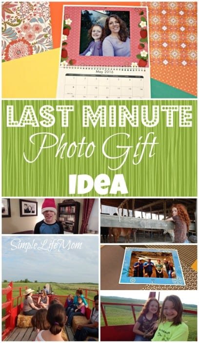 Last Minute Photo Gift Idea and Giveaway from Simple Life Mom