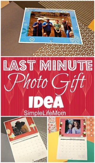 Last Minute Photo Gift Idea from Simple Life Mom