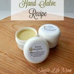 Healing Hand Salve Recipe with calendula oil from Simple Life Mom