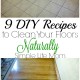 9 Recipes to Clean Your Floors Naturally