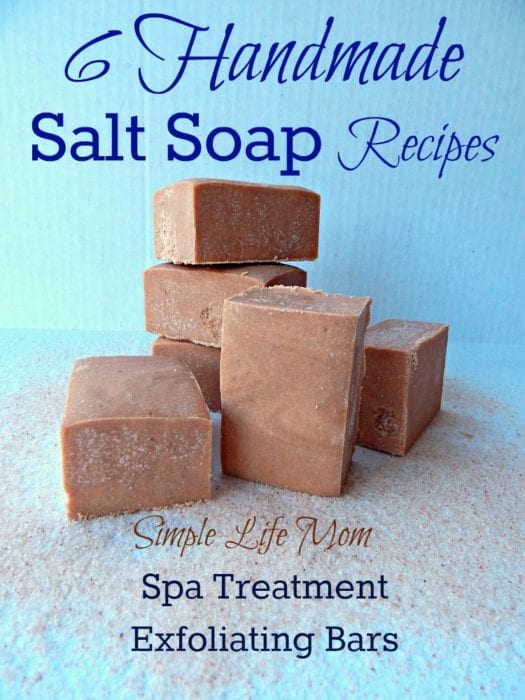 6 Handmade Salt Soap Recipes from Simple Life Mom