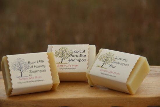 21 Handmade Christmas Gifts - Shampoo Bars from Simple Life Mom