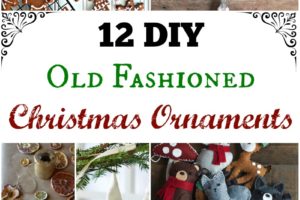 12 DIY Old Fashioned Christmas Ornaments from Simple Life Mom