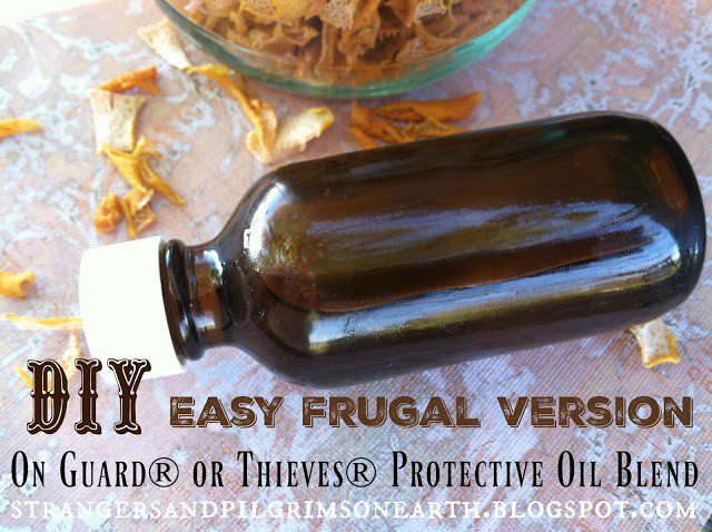 Homestead Blog Hop Feature - Frugal DIY Version of Thieves or On Guard
