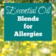 4 Essential Oil Blends for Allergies