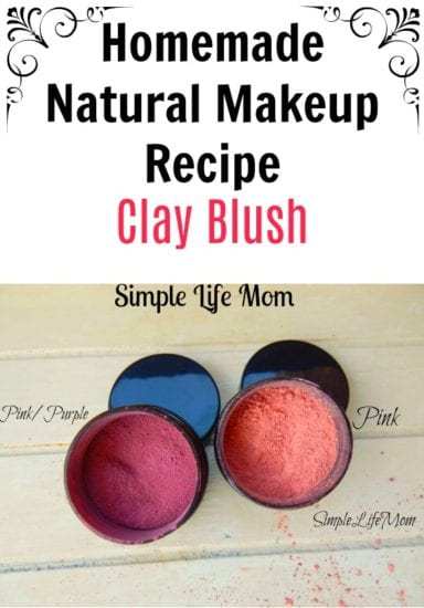 Make Your Own Makeup - Natural Blush Recipe from Simple Life Mom