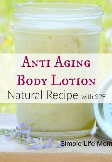Natural Anti Aging Body Lotion Recipe