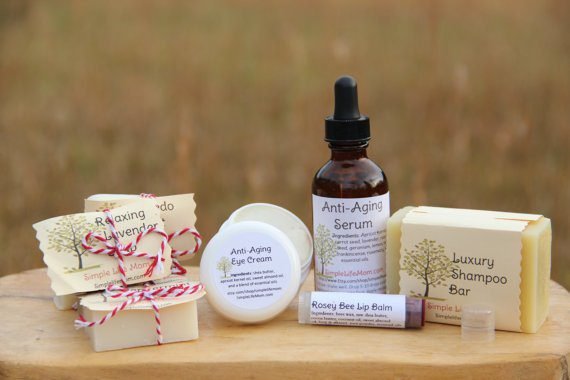 Real Life Tested Recipes that are healthy and organic - Natural Beauty Gift Set by Simple Life Mom