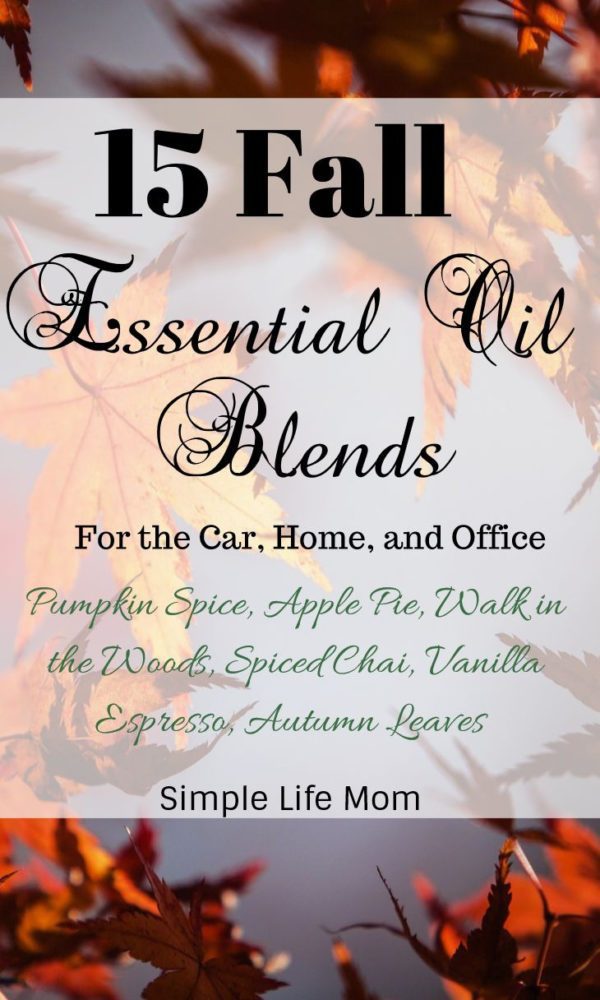 15 Fall Essential Oil Blends from Simple Life Mom