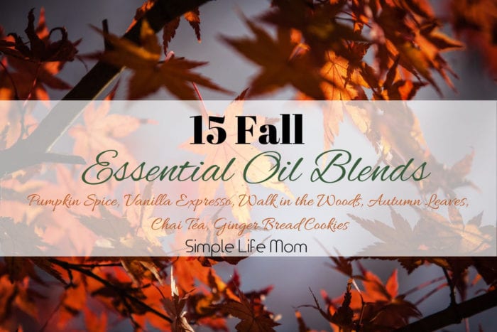 15 Fall Essential Oil Diffuser Blends from Simple Life Mom