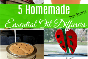 5 Homemade Essential Oil Diffuser Methods and Recipes