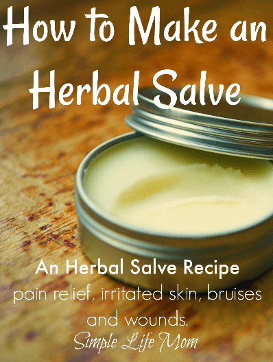 Herbal Salve Recipe - How to Make an Herbal Salve from Simple Life Mom