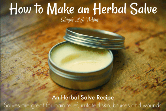 Natural Herbal Mother's Day Gifts - Comfrey Herbal Salve from Simple Life Mom