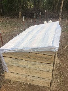 Homestead Blog Hop Feature - Constructing a New Goat Shelter