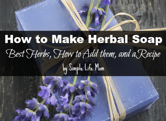 How to Make Herbal Soap - Methods and Recipe by Simple Life Mom
