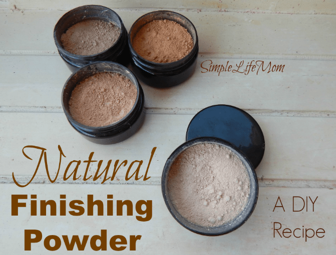 Natural Finishing Powder Recipe