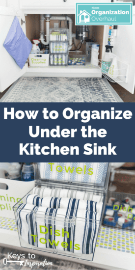 Homestead Blog Hop Feature - How to Organize Unde the Kitchen Skin