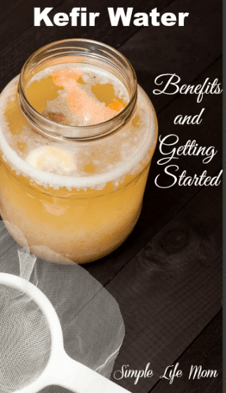 Kefir Water Health Benefits and Getting Started by Simple Life Mom