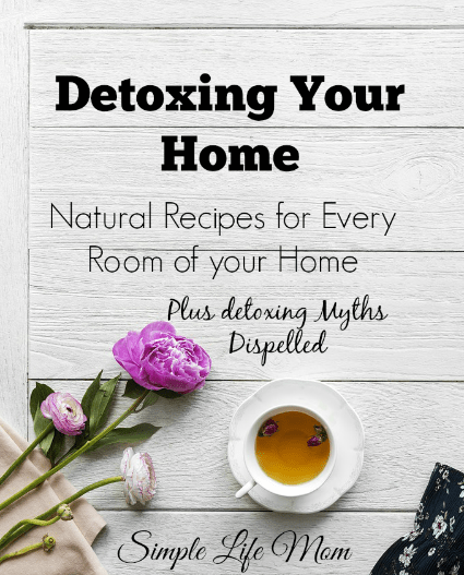 Detox your home with natural recipes for every room of your home.