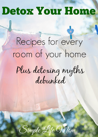 Detoxing Your Home Recipes and Myth Dispelled from Simple Life Mom