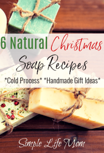 Homemade Holiday Guest Soaps: Easy DIY Gifts for Christmas - Mom Foodie