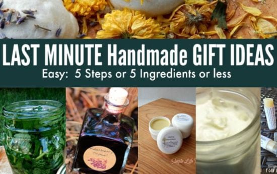 Last Minute Handmade Gift Ideas by Simple Life Mom