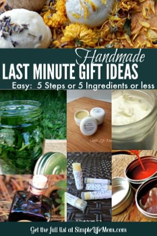 Last Minute Handmade Gift Ideas from Simple Life Mom