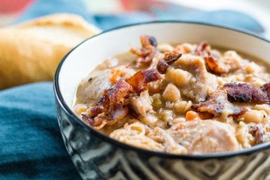 Homestead Blog Hop Feature - WHite Bean and Pork Stew