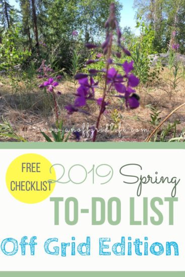 Homestead Blog Hop Feature - Spring-To-Do-List