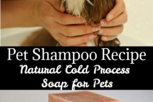 Natural Pet Shampoo Recipe from Simple Life Mom
