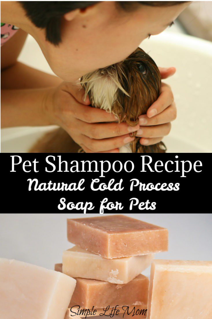 Natural Pet Shampoo - Cold Process Soap