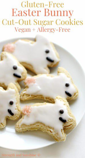 Homestead Blog Hop Feature - Gluten-Free-Easter-Bunny-Cut-Out-Sugar-Cookies-Vegan-Allergy-Free