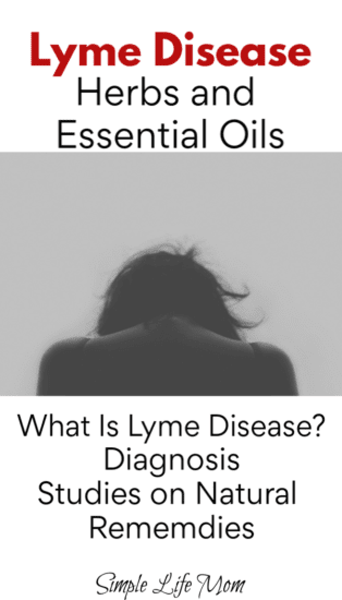 Lyme Disease Herbs and Essential Oils by Simple Life Mom