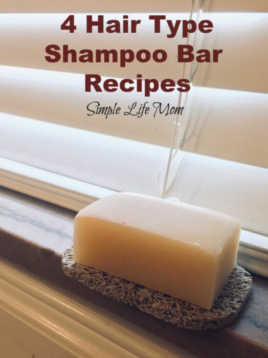 4 Hair Type Shampoo Bar Recipes from Simple Life Mom