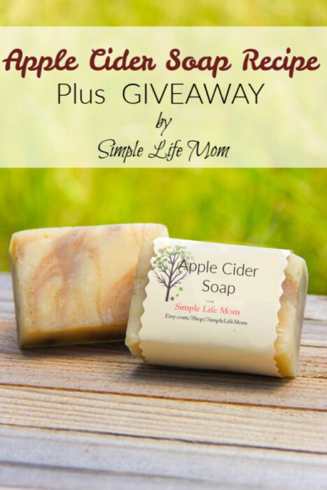 Apple Cider Soap Recipe by Simple Life Mom