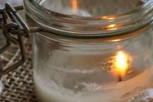 DIY Beeswax Candles with Essential Oils by Simple Life Mom