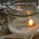 DIY Beeswax Candles With Essential Oils
